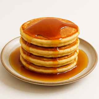 Tortita Con Sirope De Arce