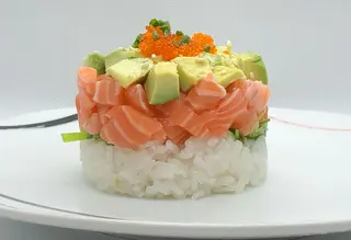 Tartar salmón