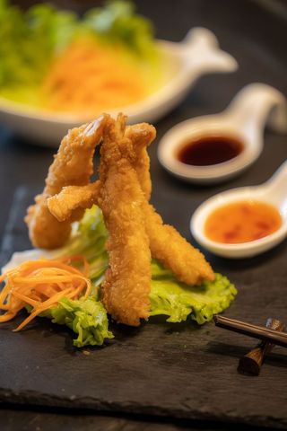 E9 Ebi tempura (4 Uds.)