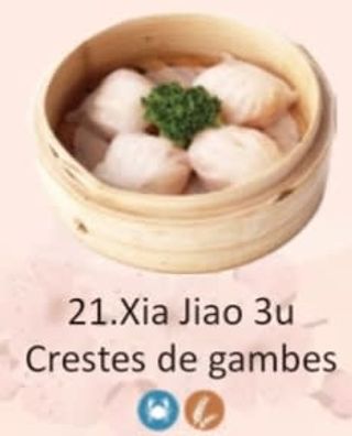 21. Xia Jiao Crestes De Gambes (6 Uds.) 