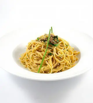 Spaghetti Con Acciughe