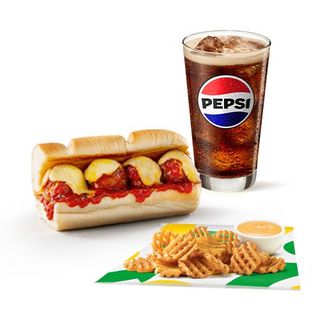 Menú Albóndigas (15 cm.)