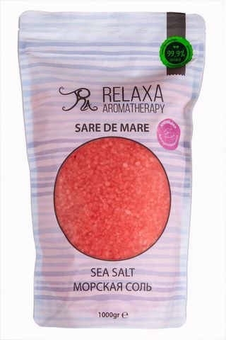 Sare de baie cu ulei eteric de lămâie, grapefruit și coriandru