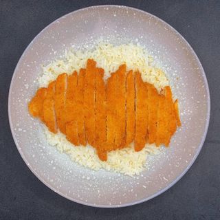 Arroz con pollo crispy 