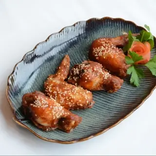 Alitas de Pollo Estilo Japonés