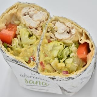 Wrap Guacamole y Pollo