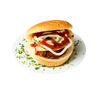 Sandwich cu snitel de pui