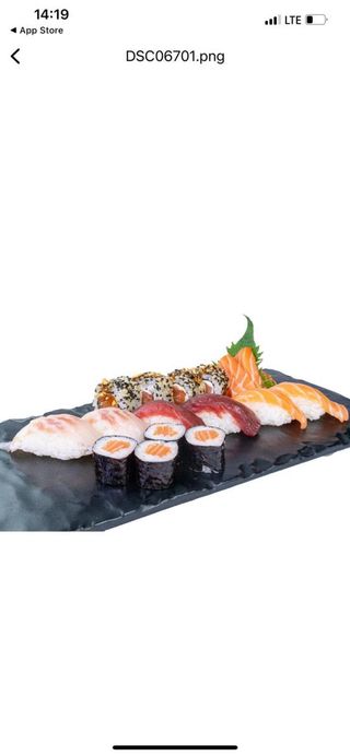 112. Sushi misto crudo - 17 pezzi
