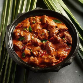 126. Rogan Josh Con Gambas