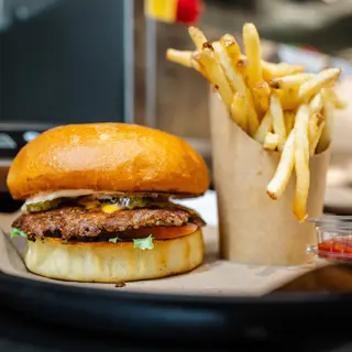 Single Burger Menu