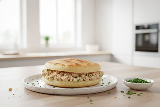 Chapati Omelette Fromage Thon Extra Cheese Triangle