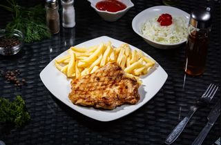 Pulpa de pui la gratar