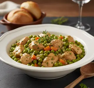Petit Pois Au Poulet