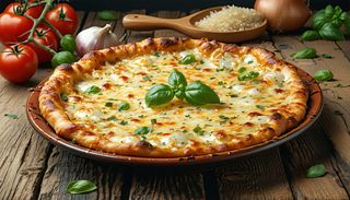 Arias cu brânză și cașcaval