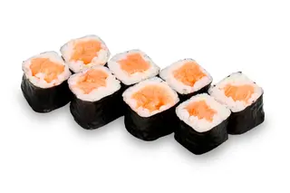 Maki z łososiem