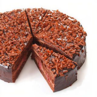 Torcik czekoladowy z wiśniami