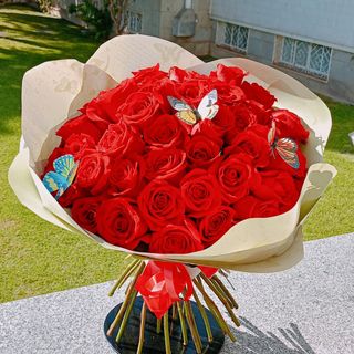 50 Rosas rojas