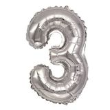Balon cifra 3