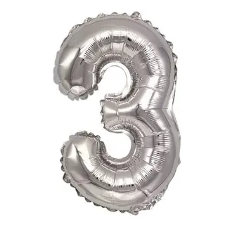 Balon cifra 3