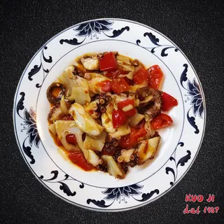 62b  -Polpo in salsa chili