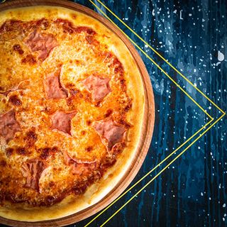 პროშუტო/Ham pizza 33სმ