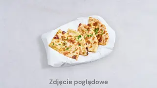 Chicken keema paratha with raita