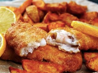 Бяла риба филе пане