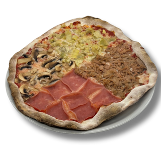 Pizza 4 Estaciones (33cm)