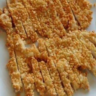 Pollo frito almendrado