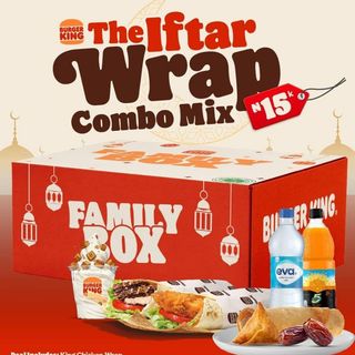 The Iftar Wrap Combo - Mix