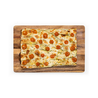 Pizza con calabacín (20x30 cm.)