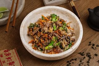 Wołowina w sosie ostrygowym