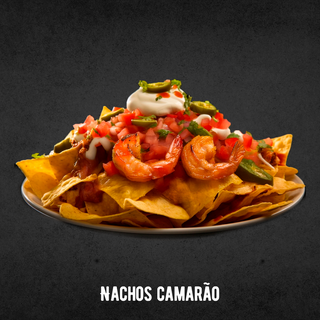 Nachos de Camarão Grelhado