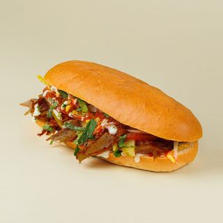 Հորթի շաուրմա հացով