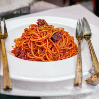 Jollof Spaghetti