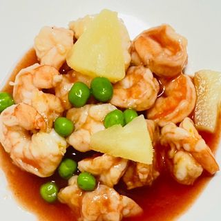 146 Gamberi in salsa agro - dolce