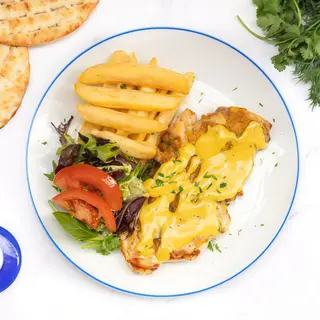 Pollo a la griega