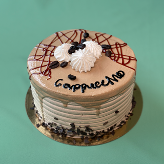 ტორტი ,,კაპუჩინო'' 10 ნაჭ.[18 სმ. დიამ]
