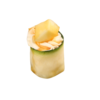 A135. Bignè vegeta mango - 2pz