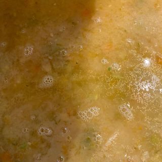 Minestrone di verdure fresche di stagione 