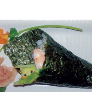 Temaki frito de peix Mantega