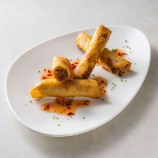 Rollitos tailandeses de cerdo y gambas (4 uds.)