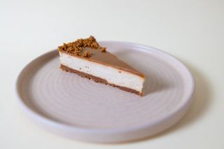 Cheesecake with lotus