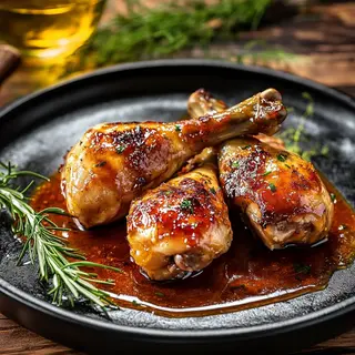 Cuisse De Poulet Rôti