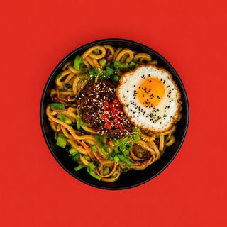 Meat & Cheese K-Udon