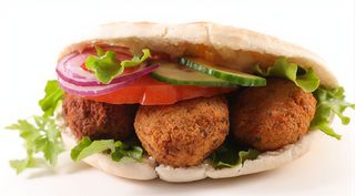 Panino falafel