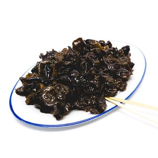 136. Пържени китайски черни гъби муар (600г)