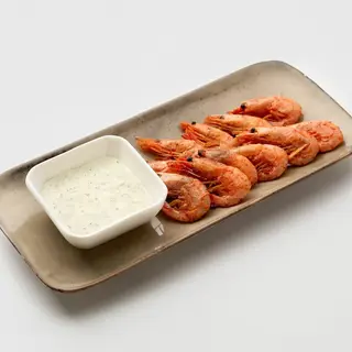 Креветки  Королевские  в чесночном масле