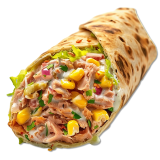 Wrap Ocean Tuna & Fries