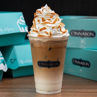 ცივი კარამელ მაკიატო ლატე M